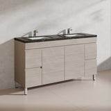 Lukka 1500mm Camden Morden Freestanding Vanity E0 MDF Cabinet Single/Double Bowls In Various Color