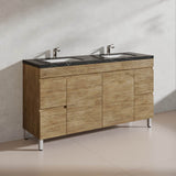 Lukka 1500mm Camden Morden Freestanding Vanity E0 MDF Cabinet Single/Double Bowls In Various Color
