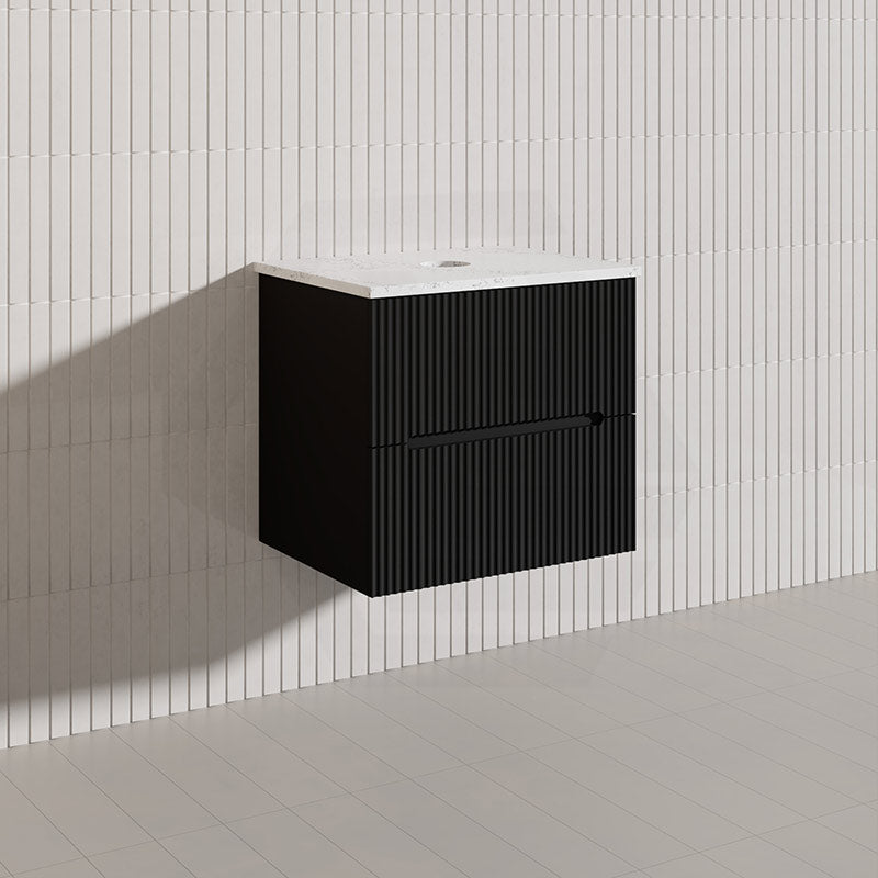 Lukka Cabarita 600mm Modern Wall Hung Vanity PVC Cabinet Variant Colour Available