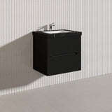 Lukka Cabarita 600mm Modern Wall Hung Vanity PVC Cabinet Variant Colour Available
