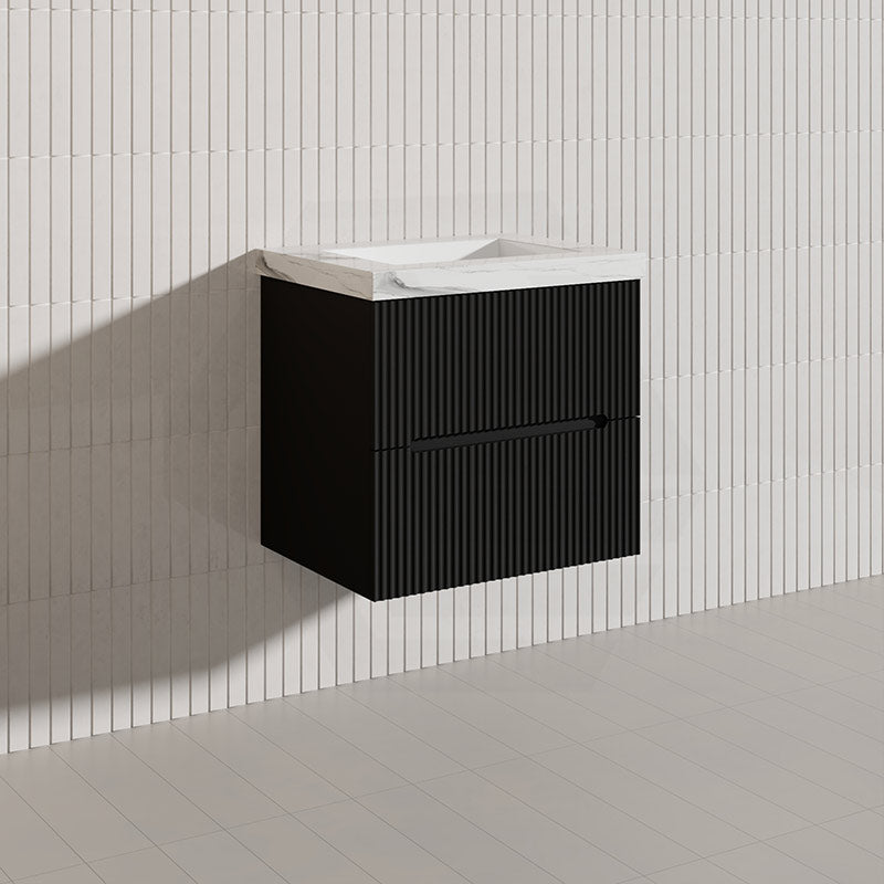 Lukka Cabarita 600mm Modern Wall Hung Vanity PVC Cabinet Variant Colour Available