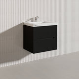 Lukka Cabarita 600mm Modern Wall Hung Vanity PVC Cabinet Variant Colour Available