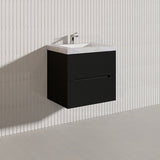 Lukka Cabarita 600mm Modern Wall Hung Vanity PVC Cabinet Variant Colour Available