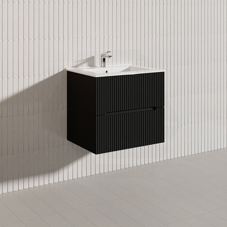 Lukka Cabarita 600mm Modern Wall Hung Vanity PVC Cabinet Variant Colour Available