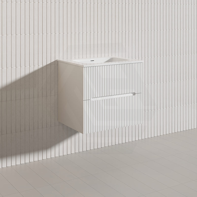 Lukka Cabarita 600mm Modern Wall Hung Vanity PVC Cabinet Variant Colour Available