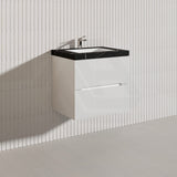 Lukka Cabarita 600mm Modern Wall Hung Vanity PVC Cabinet Variant Colour Available
