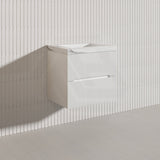 Lukka Cabarita 600mm Modern Wall Hung Vanity PVC Cabinet Variant Colour Available
