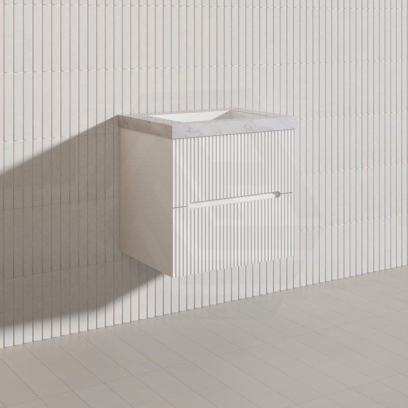 Lukka Cabarita 600mm Modern Wall Hung Vanity PVC Cabinet Variant Colour Available