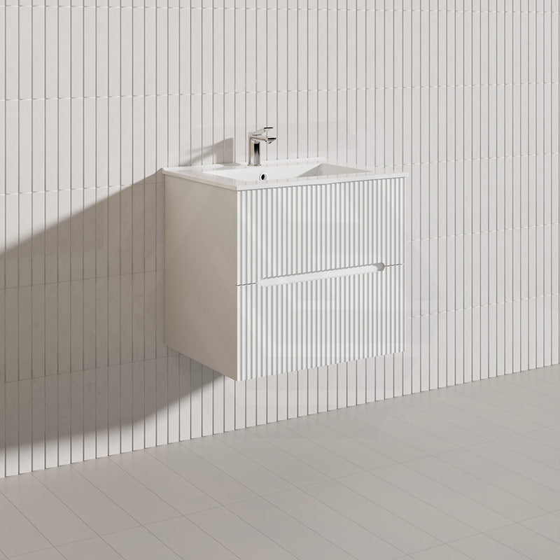 Lukka Cabarita 600mm Modern Wall Hung Vanity PVC Cabinet Variant Colour Available