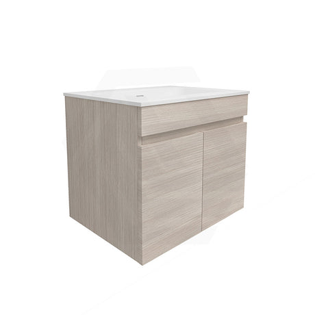 Lukka Camden Morden 600mm Wall Hung Vanity E0 MDF Wood Grain PVC Film Cabinet Variant Colour Available