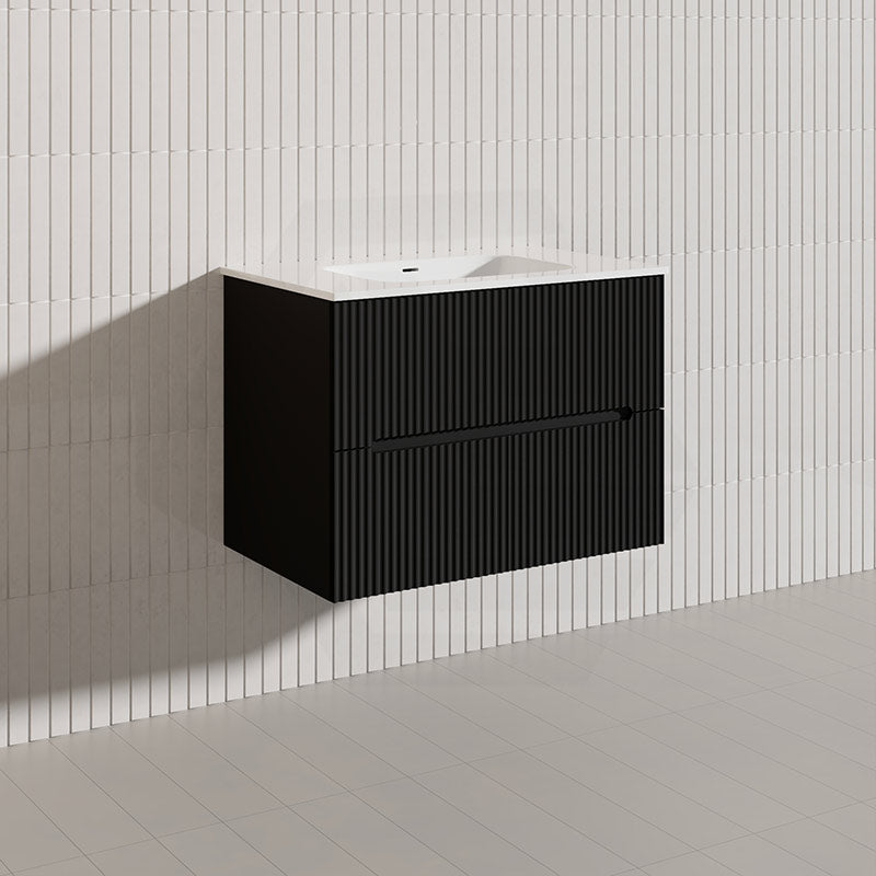 Lukka Cabarita 750mm Modern Wall Hung Vanity PVC Cabinet Variant Colour Available