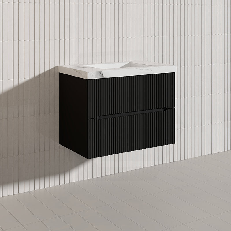 Lukka Cabarita 750mm Modern Wall Hung Vanity PVC Cabinet Variant Colour Available
