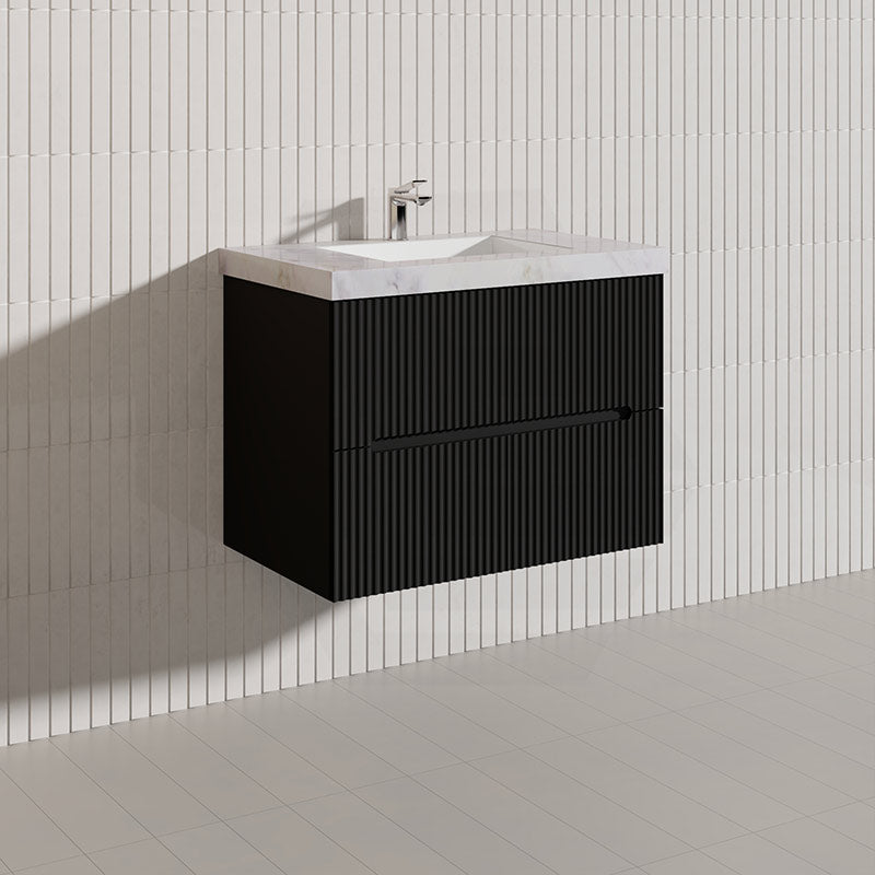 Lukka Cabarita 750mm Modern Wall Hung Vanity PVC Cabinet Variant Colour Available