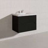 Lukka Cabarita 750mm Modern Wall Hung Vanity PVC Cabinet Variant Colour Available