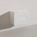 Lukka Cabarita 750mm Modern Wall Hung Vanity PVC Cabinet Variant Colour Available