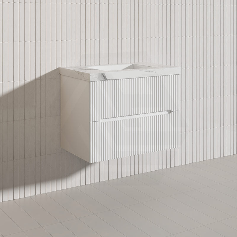 Lukka Cabarita 750mm Modern Wall Hung Vanity PVC Cabinet Variant Colour Available