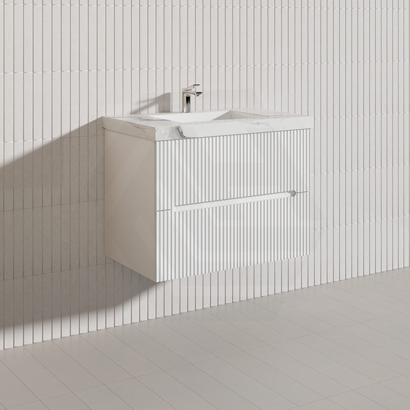 Lukka Cabarita 750mm Modern Wall Hung Vanity PVC Cabinet Variant Colour Available