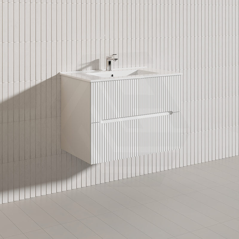 Lukka Cabarita 750mm Modern Wall Hung Vanity PVC Cabinet Variant Colour Available