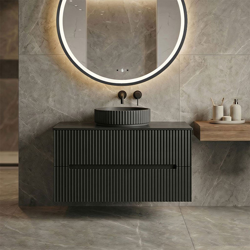 Lukka Cabarita 900mm Modern Wall Hung Vanity PVC Cabinet Variant Colour Available