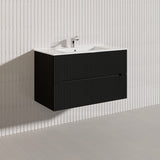 Lukka Cabarita 900mm Modern Wall Hung Vanity PVC Cabinet Variant Colour Available