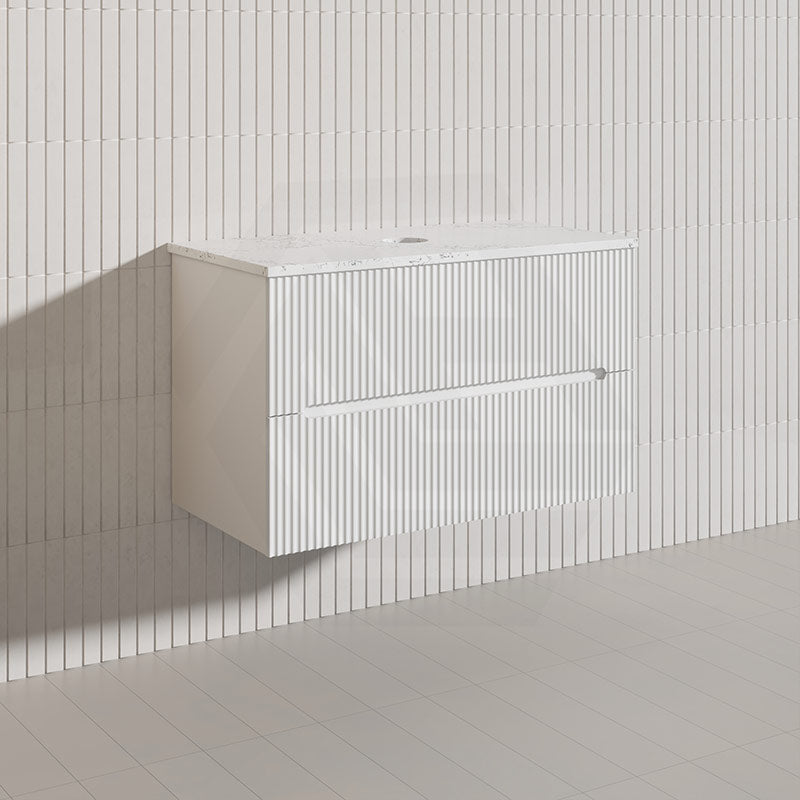 Lukka Cabarita 900mm Modern Wall Hung Vanity PVC Cabinet Variant Colour Available