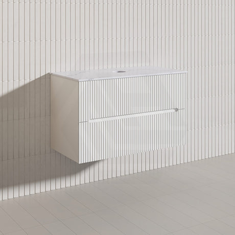 Lukka Cabarita 900mm Modern Wall Hung Vanity PVC Cabinet Variant Colour Available