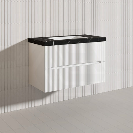 Lukka Cabarita 900mm Modern Wall Hung Vanity PVC Cabinet Variant Colour Available