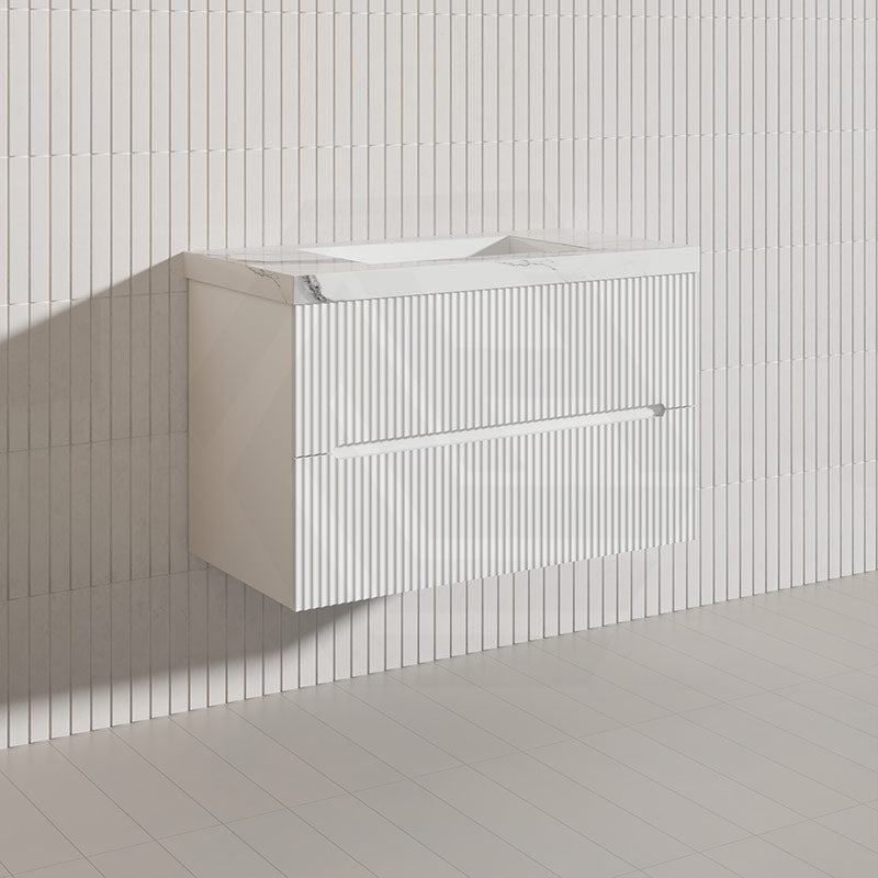 Lukka Cabarita 900mm Modern Wall Hung Vanity PVC Cabinet Variant Colour Available