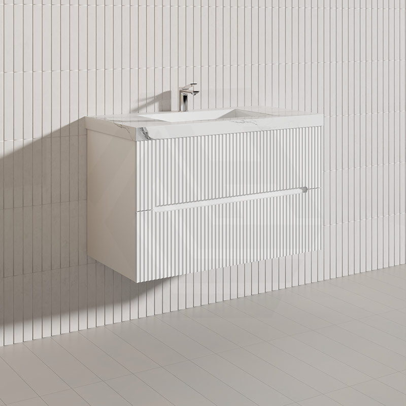 Lukka Cabarita 900mm Modern Wall Hung Vanity PVC Cabinet Variant Colour Available