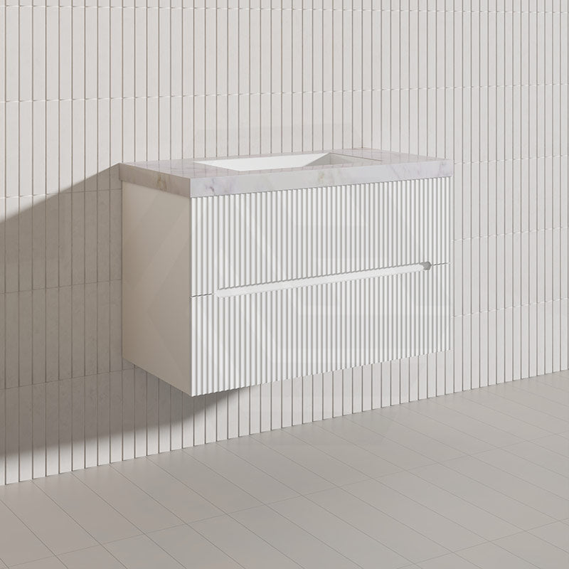 Lukka Cabarita 900mm Modern Wall Hung Vanity PVC Cabinet Variant Colour Available