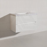 Lukka Cabarita 900mm Modern Wall Hung Vanity PVC Cabinet Variant Colour Available