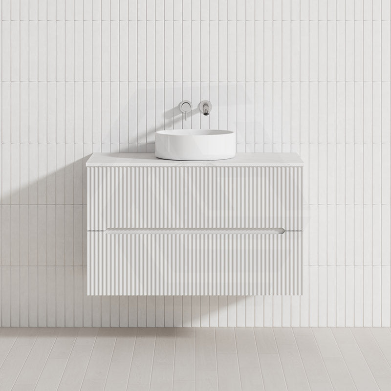 Lukka Cabarita 900mm Modern Wall Hung Vanity PVC Cabinet Variant Colour Available