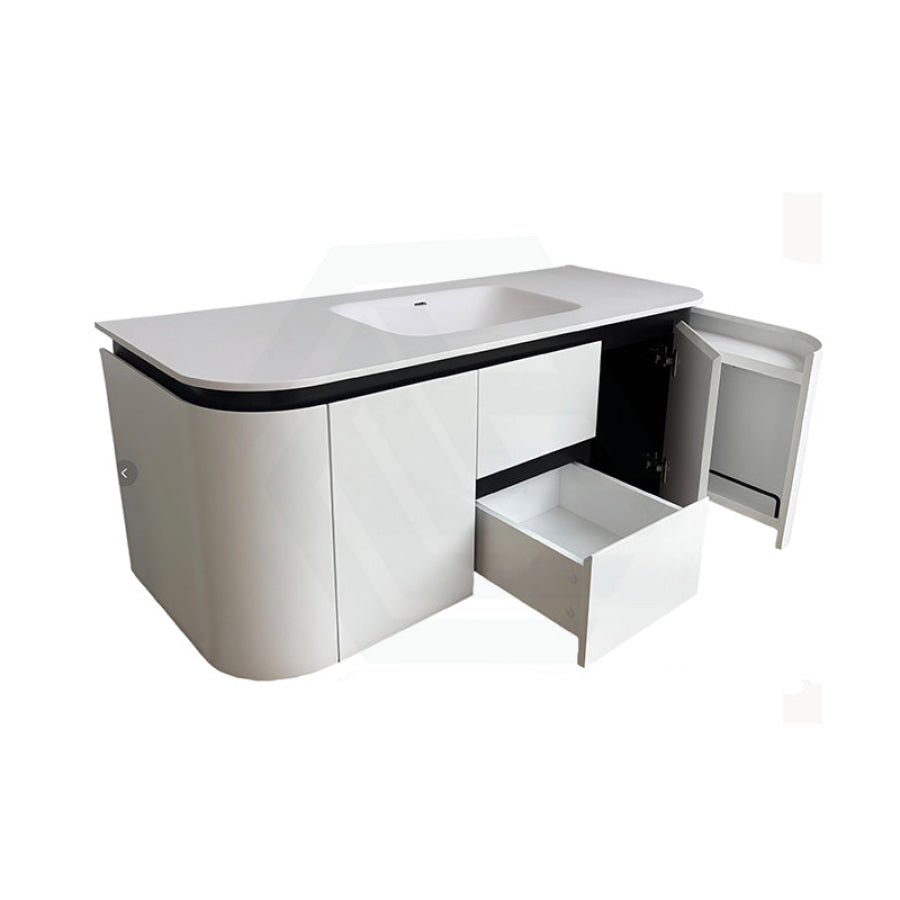 Lukka Devito 750-1500mm Modern Wall Hung Vanity PVC Cabinet Variant Colour Available
