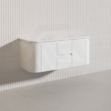 Lukka Devito 750-1500mm Modern Wall Hung Vanity PVC Cabinet Variant Colour Available