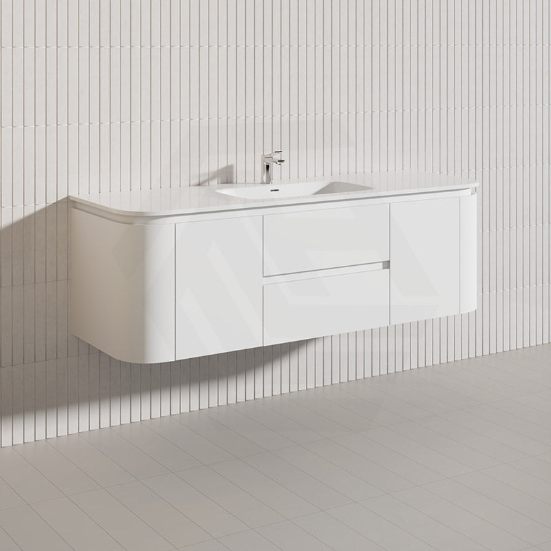 Lukka Devito 750-1500mm Modern Wall Hung Vanity PVC Cabinet Variant Colour Available