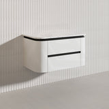 Lukka Devito 750-1500mm Modern Wall Hung Vanity PVC Cabinet Variant Colour Available