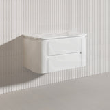 Lukka Devito 750-1500mm Modern Wall Hung Vanity PVC Cabinet Variant Colour Available