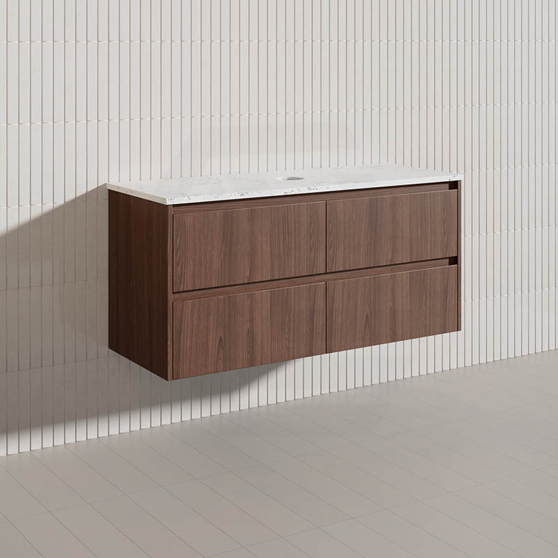 Lukka Gladstone Modern 1200mm Wall Hung Vanity Plywood Cabinet Variant Colour Available