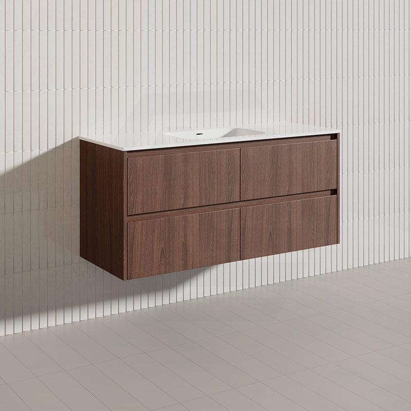 Lukka Gladstone Modern 1200mm Wall Hung Vanity Plywood Cabinet Variant Colour Available