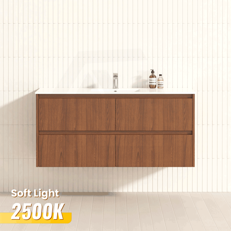 Lukka Gladstone Modern 1200mm Wall Hung Vanity Plywood Cabinet Variant Colour Available