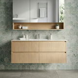 Lukka Gladstone Modern 1200mm Wall Hung Vanity Plywood Cabinet Variant Colour Available