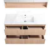Lukka Gladstone Modern 1200mm Wall Hung Vanity Plywood Cabinet Variant Colour Available