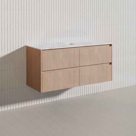 Lukka Gladstone Modern 1200mm Wall Hung Vanity Plywood Cabinet Variant Colour Available