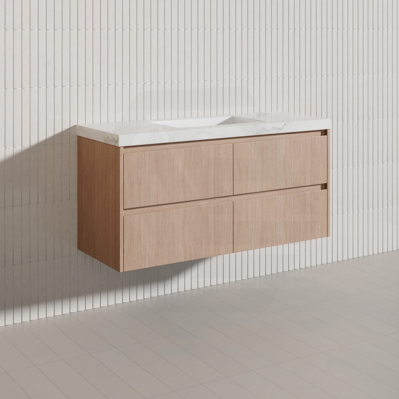 Lukka Gladstone Modern 1200mm Wall Hung Vanity Plywood Cabinet Variant Colour Available