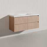 Lukka Gladstone Modern 1200mm Wall Hung Vanity Plywood Cabinet Variant Colour Available