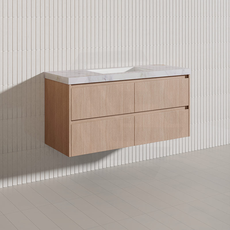 Lukka Gladstone Modern 1200mm Wall Hung Vanity Plywood Cabinet Variant Colour Available