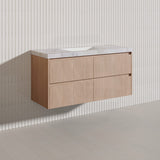 Lukka Gladstone Modern 1200mm Wall Hung Vanity Plywood Cabinet Variant Colour Available