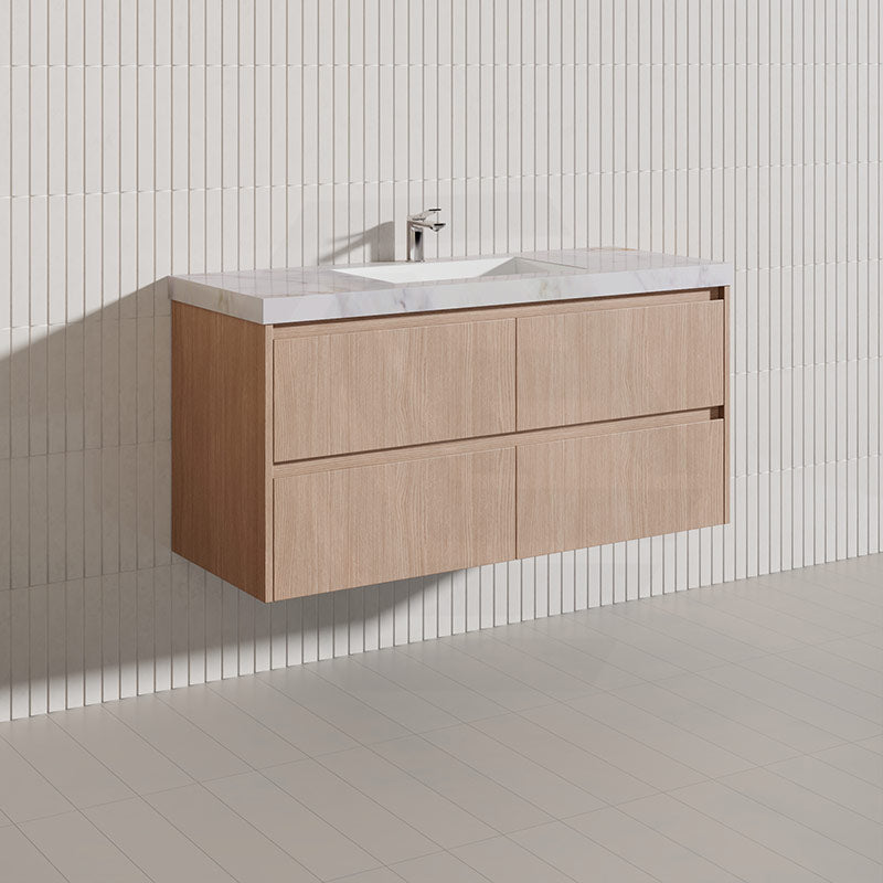 Lukka Gladstone Modern 1200mm Wall Hung Vanity Plywood Cabinet Variant Colour Available
