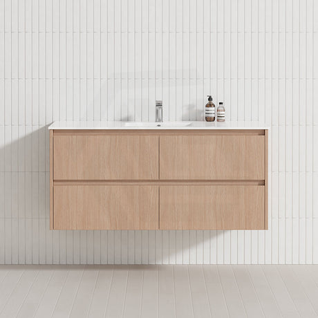 Lukka Gladstone Modern 1200mm Wall Hung Vanity Plywood Cabinet Variant Colour Available