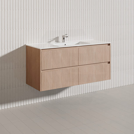Lukka Gladstone Modern 1200mm Wall Hung Vanity Plywood Cabinet Variant Colour Available